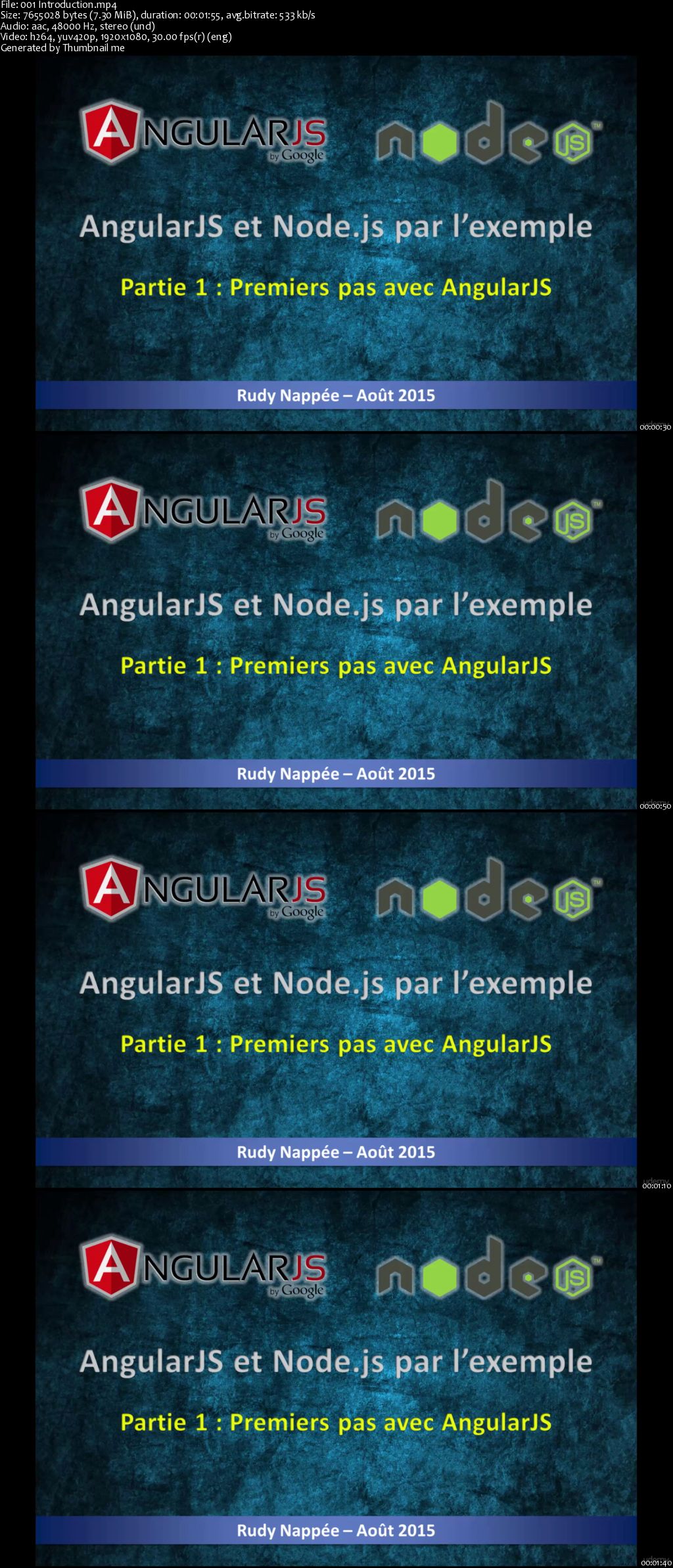 AngularJS et Node.js | Guide Complet (2016)