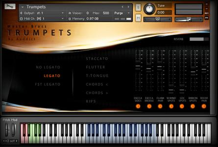 Auddict Master Brass Trumpets v1.1 KONTAKT