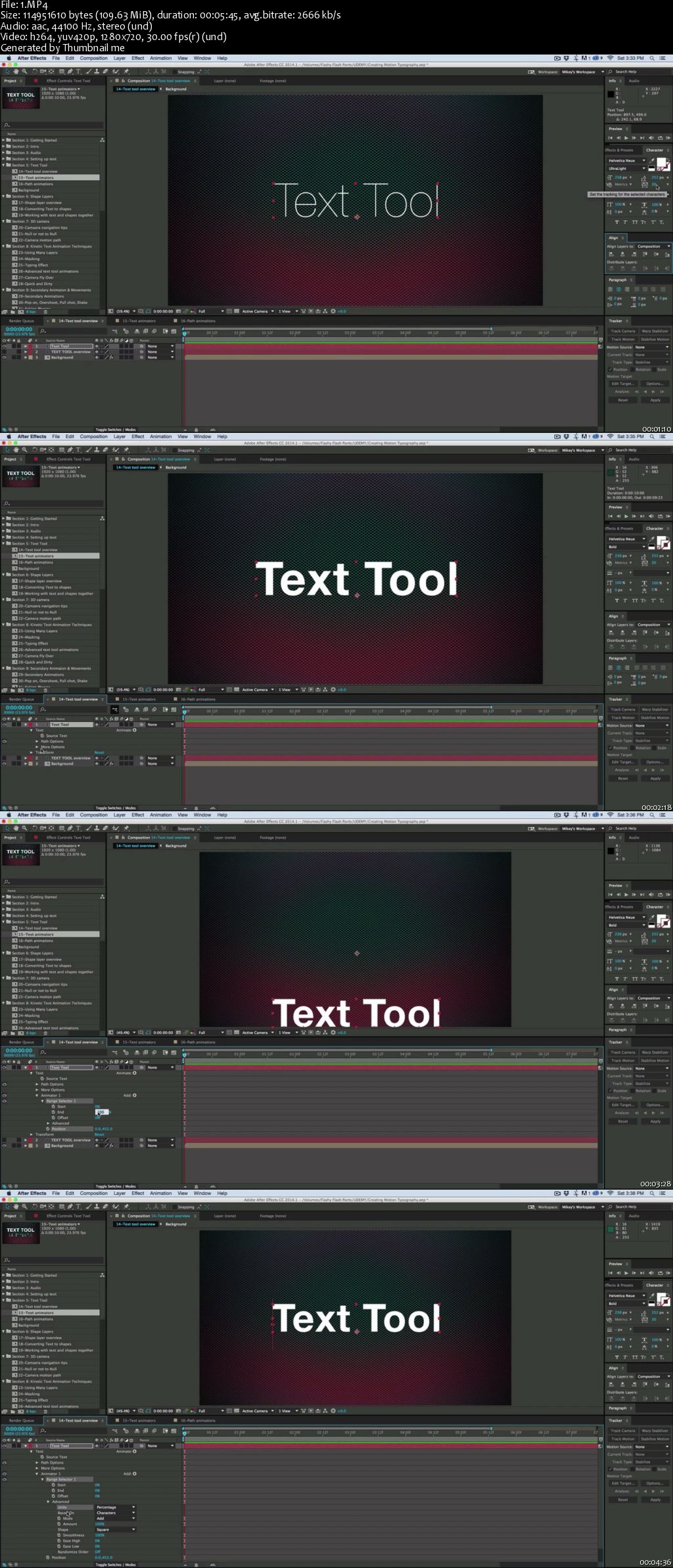 Motion Typography: Learn How to Use the Text Tool