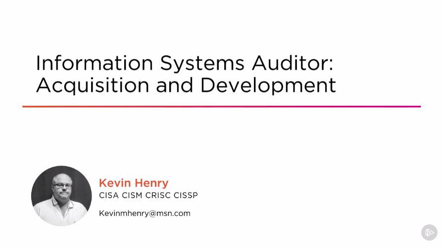 Information Systems Auditor: Acquisition and Development (2016)