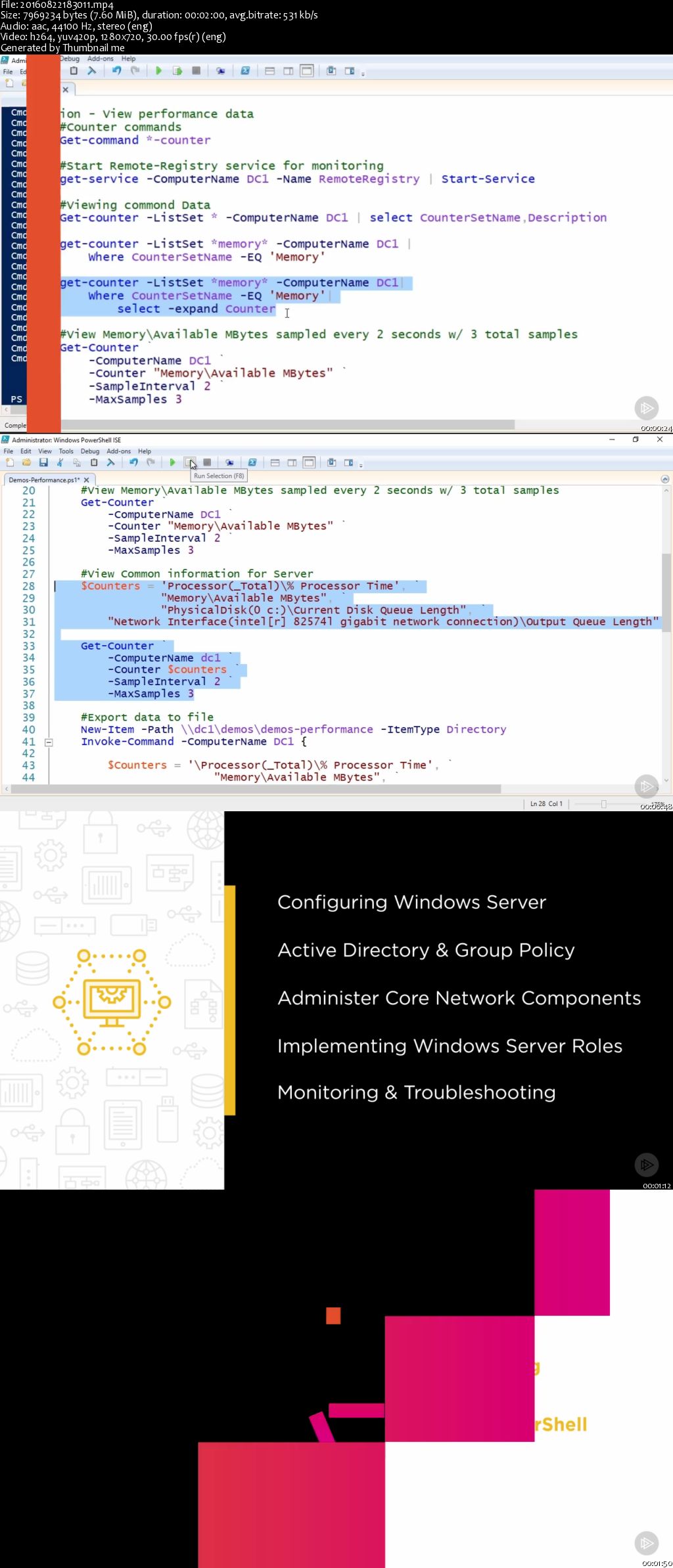 Windows Server Administration Fundamentals Using PowerShell (2016)