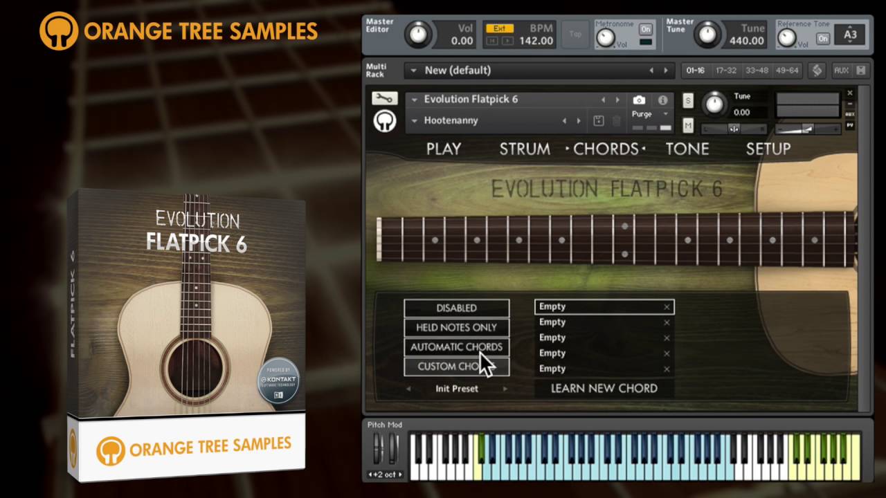 Orange Tree Samples Evolution Flatpick 6 KONTAKT