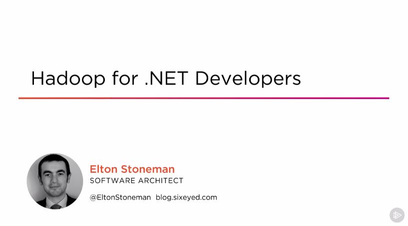 Hadoop for .NET Developers (2016)