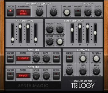 Synth Magic Sounds of the Trilogy KONTAKT