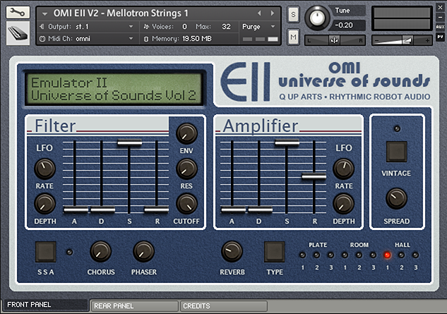 Rhythmic Robot Audio Emulator II OMI Universe of Sounds Vol 2 KONTAKT