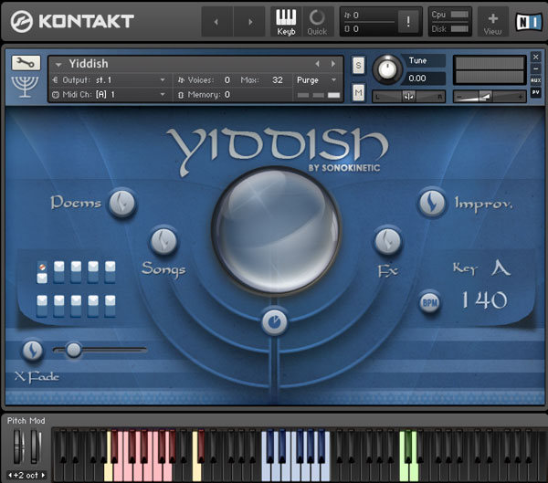 Sonokinetic Yiddish KONTAKT