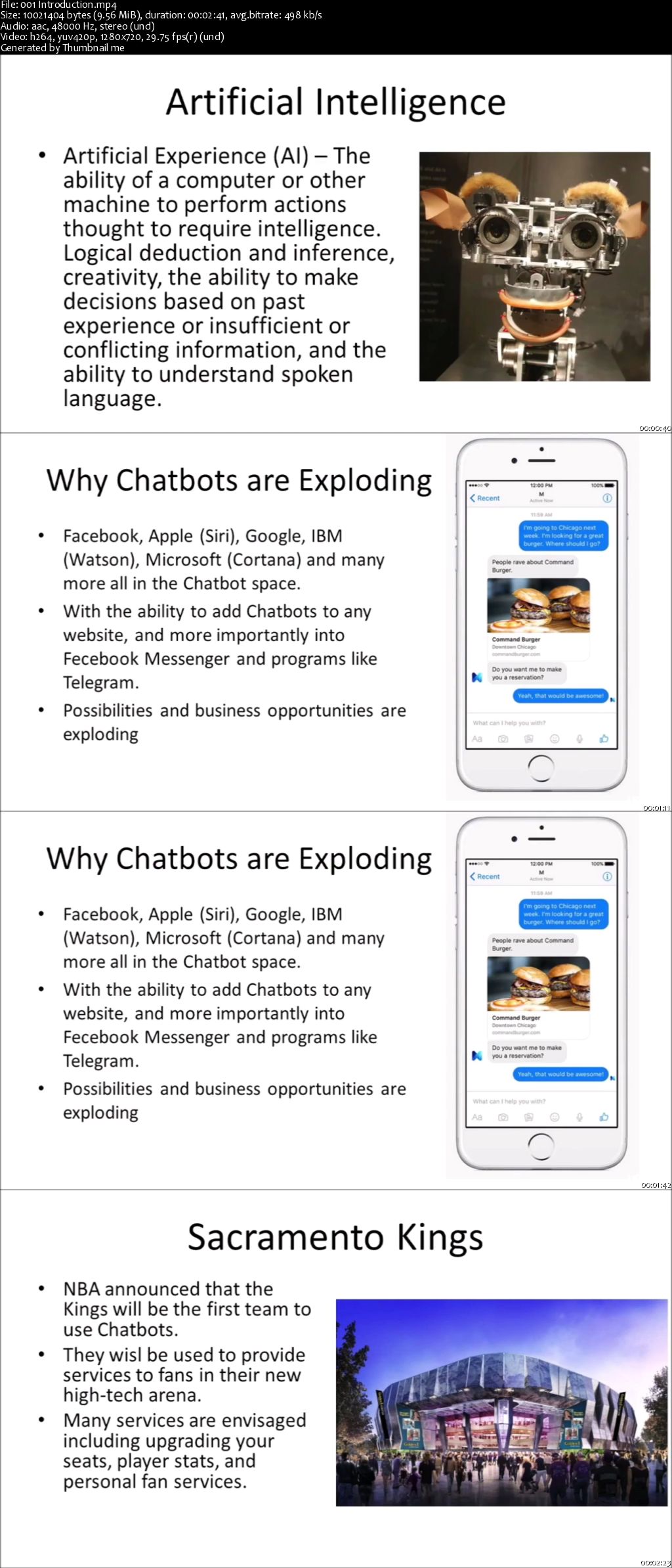 Chatbots for Multiple Platforms with No Coding (2016)