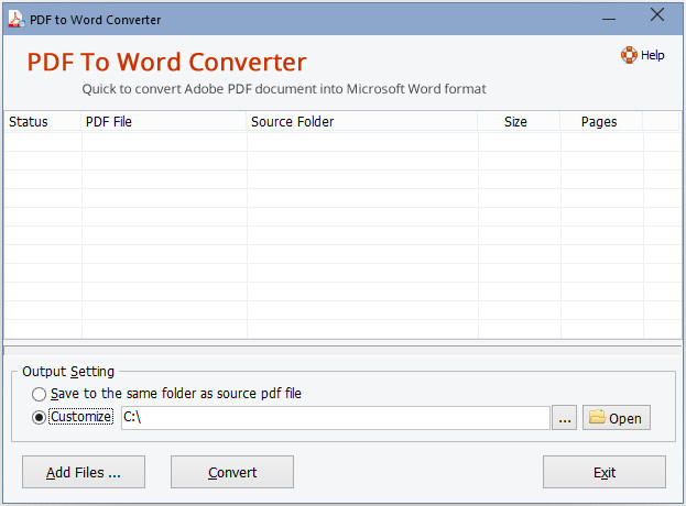 Adept PDF to Word Converter 3.60