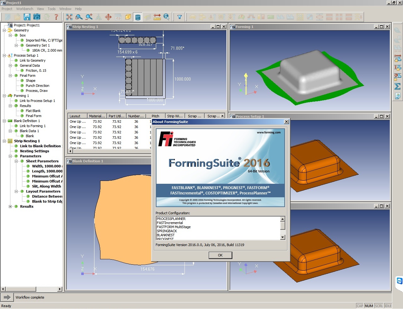 FTI Forming Suite 2016.0