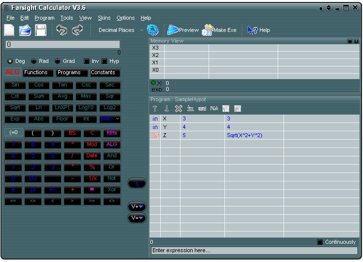 Farsight Calculator 3.6