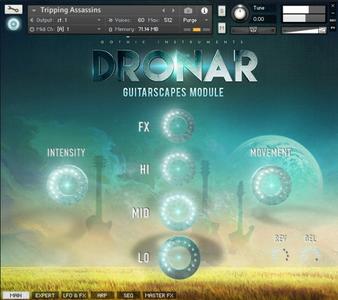 Gothic Instruments Dronar Guitarscapes Module KONTAKT