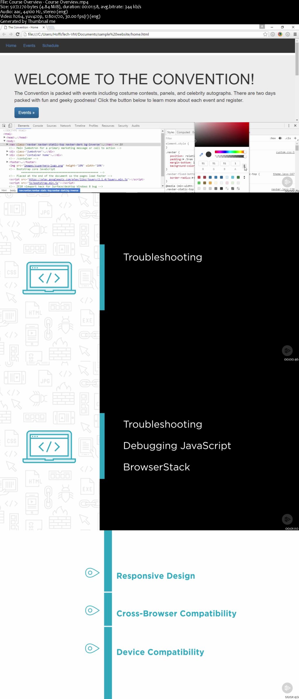 Tactics and Tools for Troubleshooting Front-end Web Development (2016)