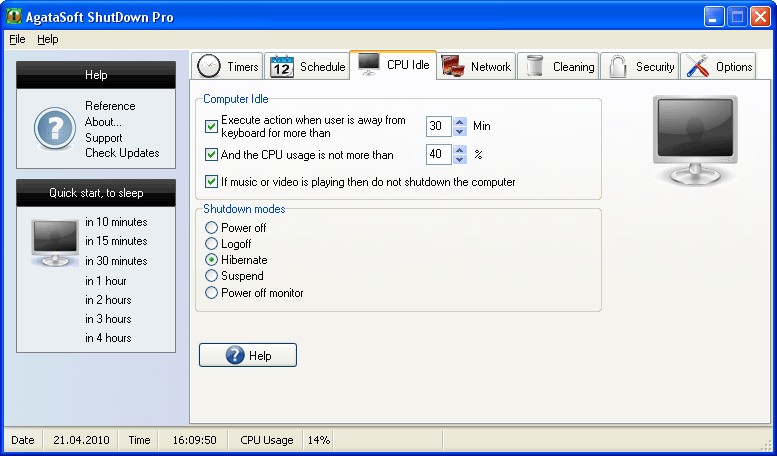 AgataSoft ShutDown Pro 3.2 + Portable