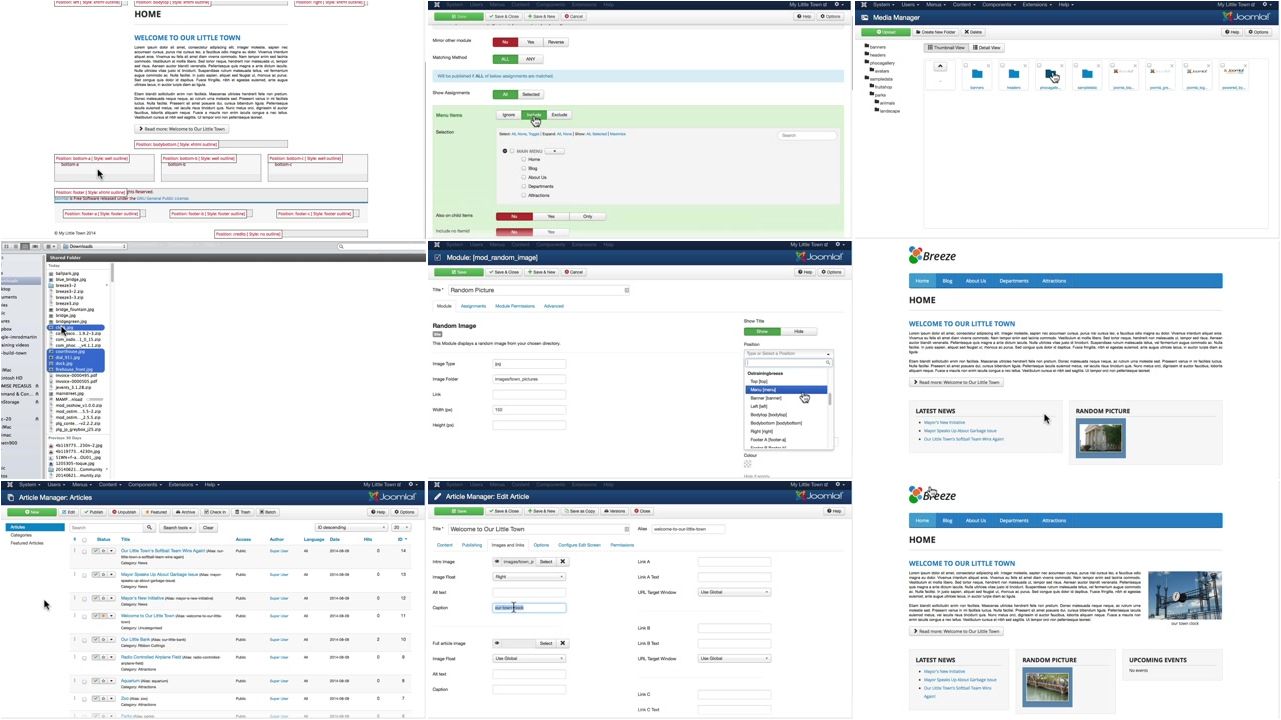 OSTraining - How to Build a Joomla Town Site