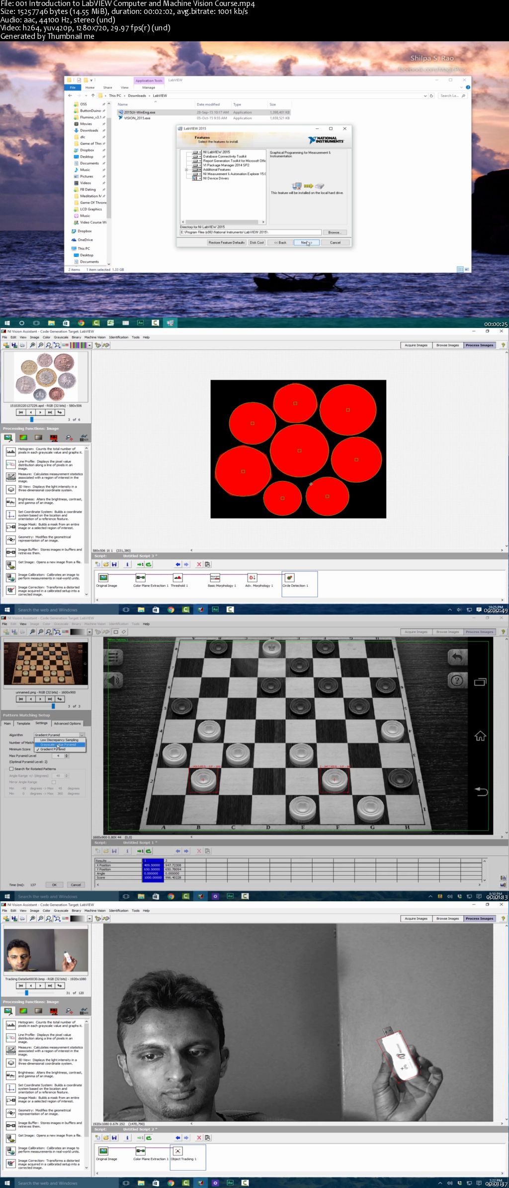 Learn Computer Vision and Image Processing in LabVIEW (2016)