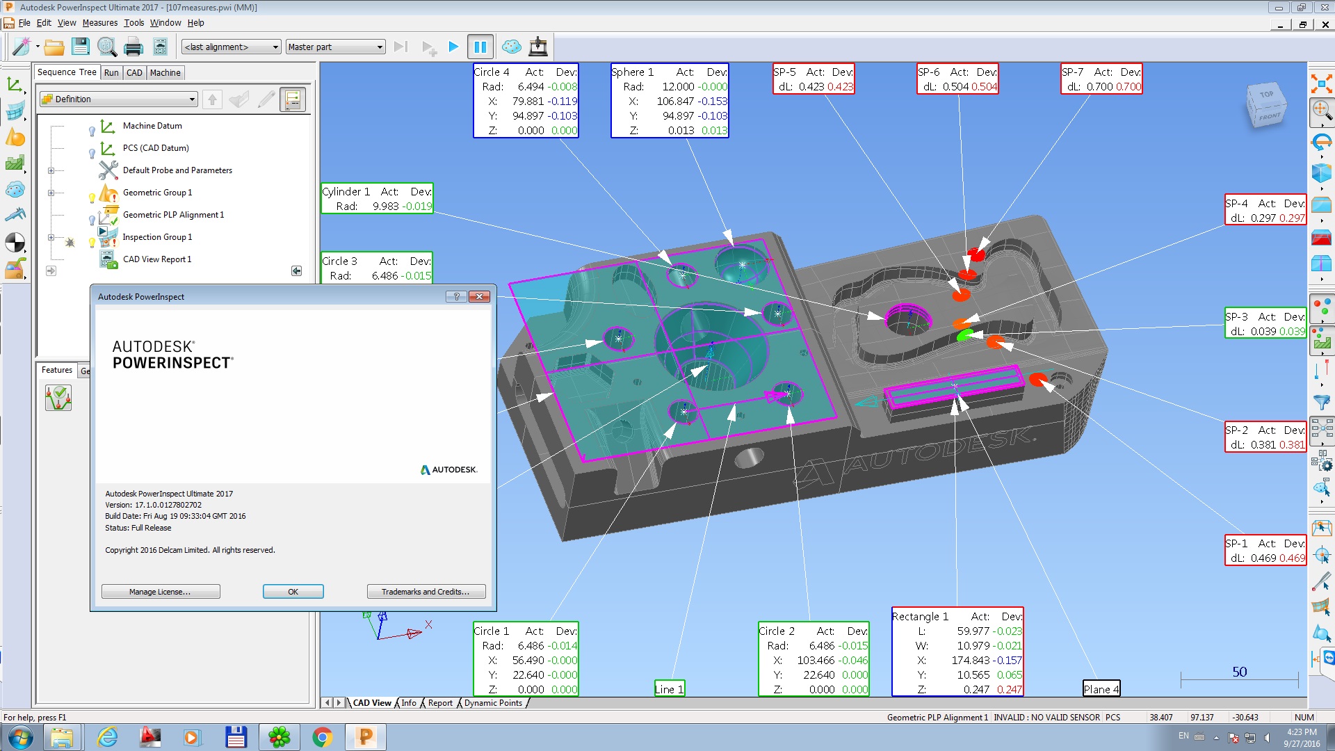 Autodesk Delcam PowerInspect 2017 SP1