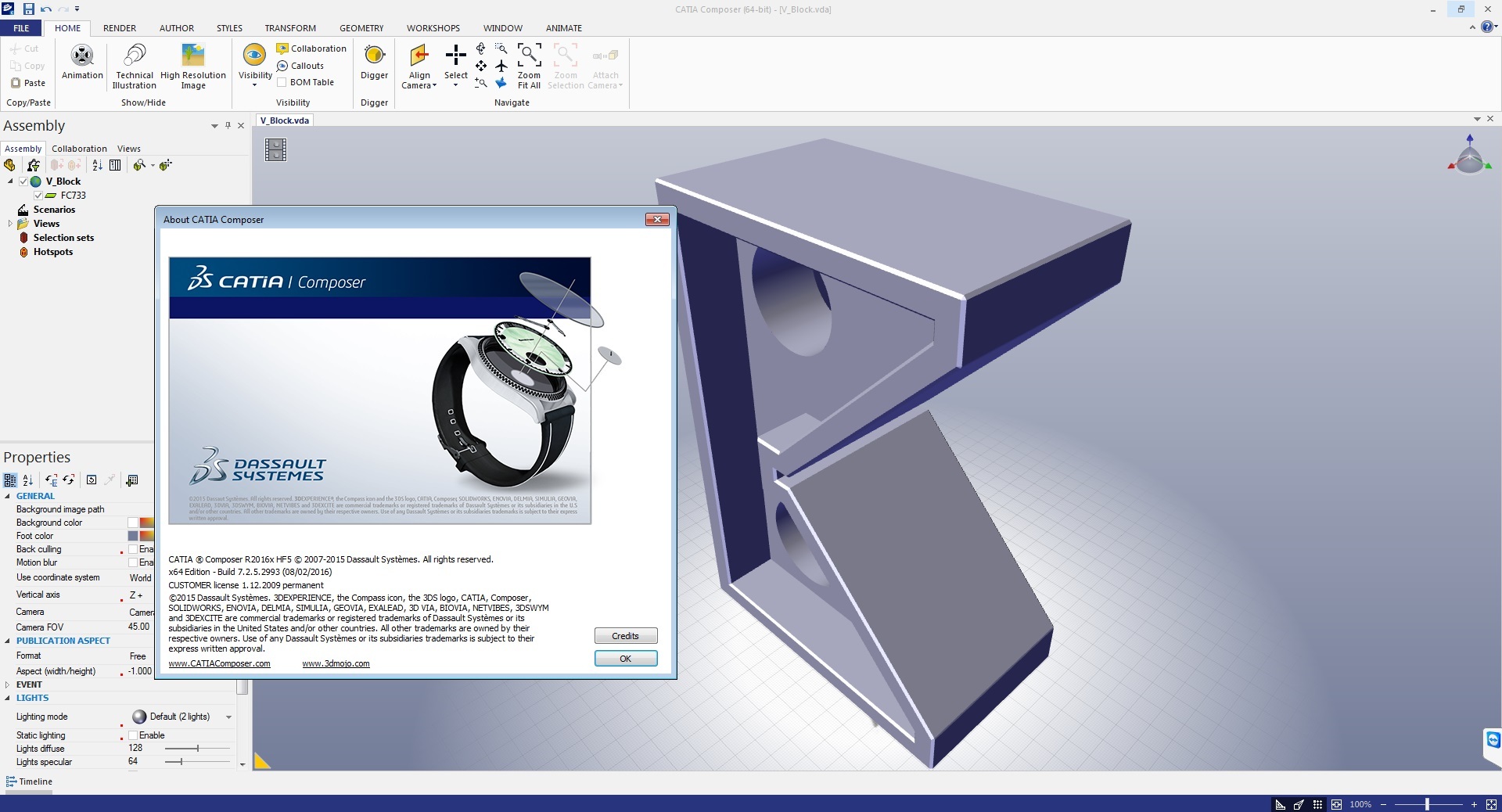 DS CATIA Composer R2016x HF5