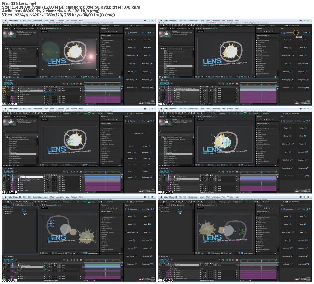 Lynda - After Effects Duik Rigging & Animation Tools