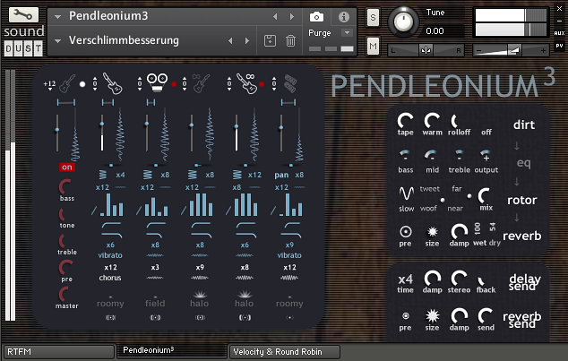 sound DUST Pendleonium 3 KONTAKT