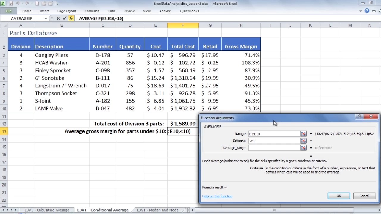 Microsoft Excel 2013 Data Analysis Essentials