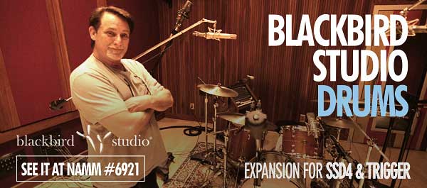 Steven Slate SSD4 Blackbird Studio Drums Expansion