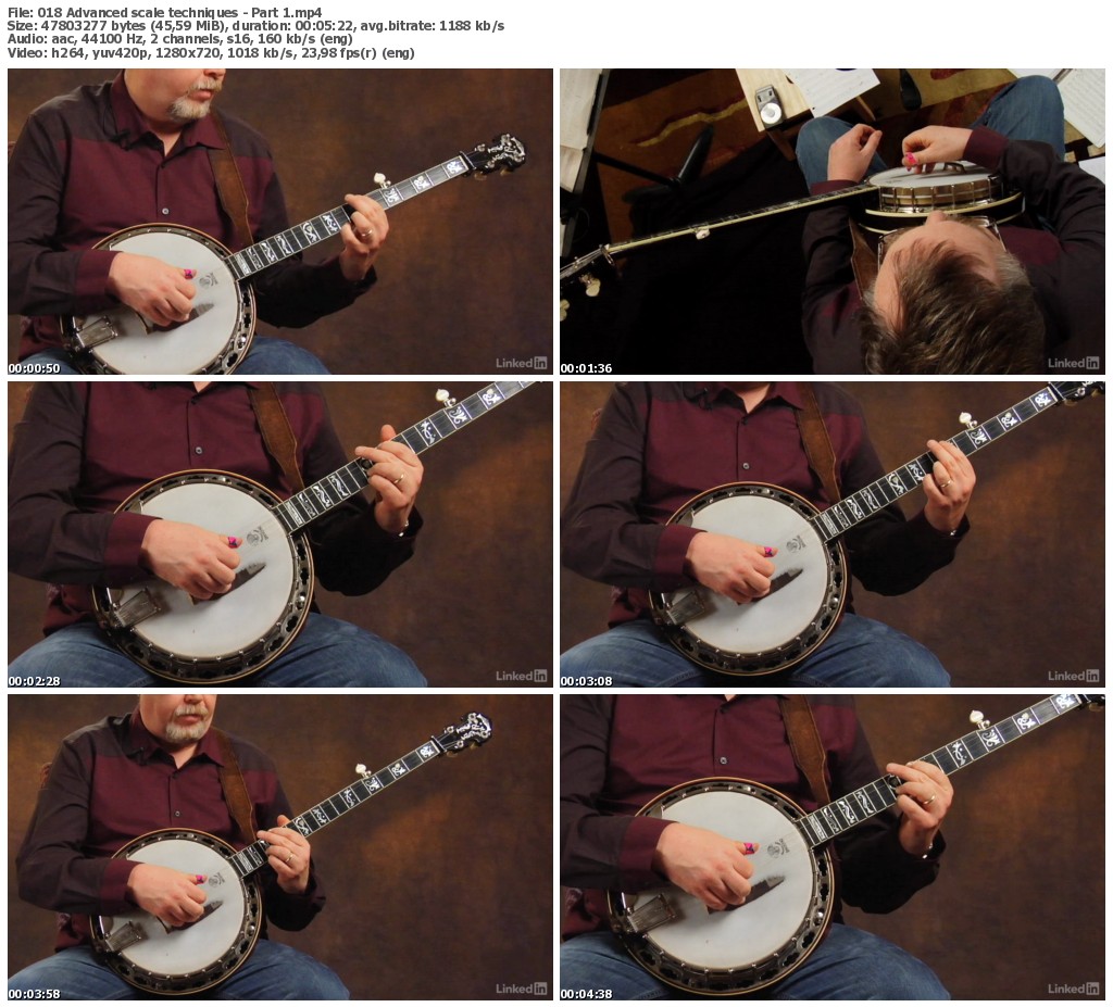 Lynda - Banjo Lessons with Tony Trischka: 4 Improvisation and Melodic Styles