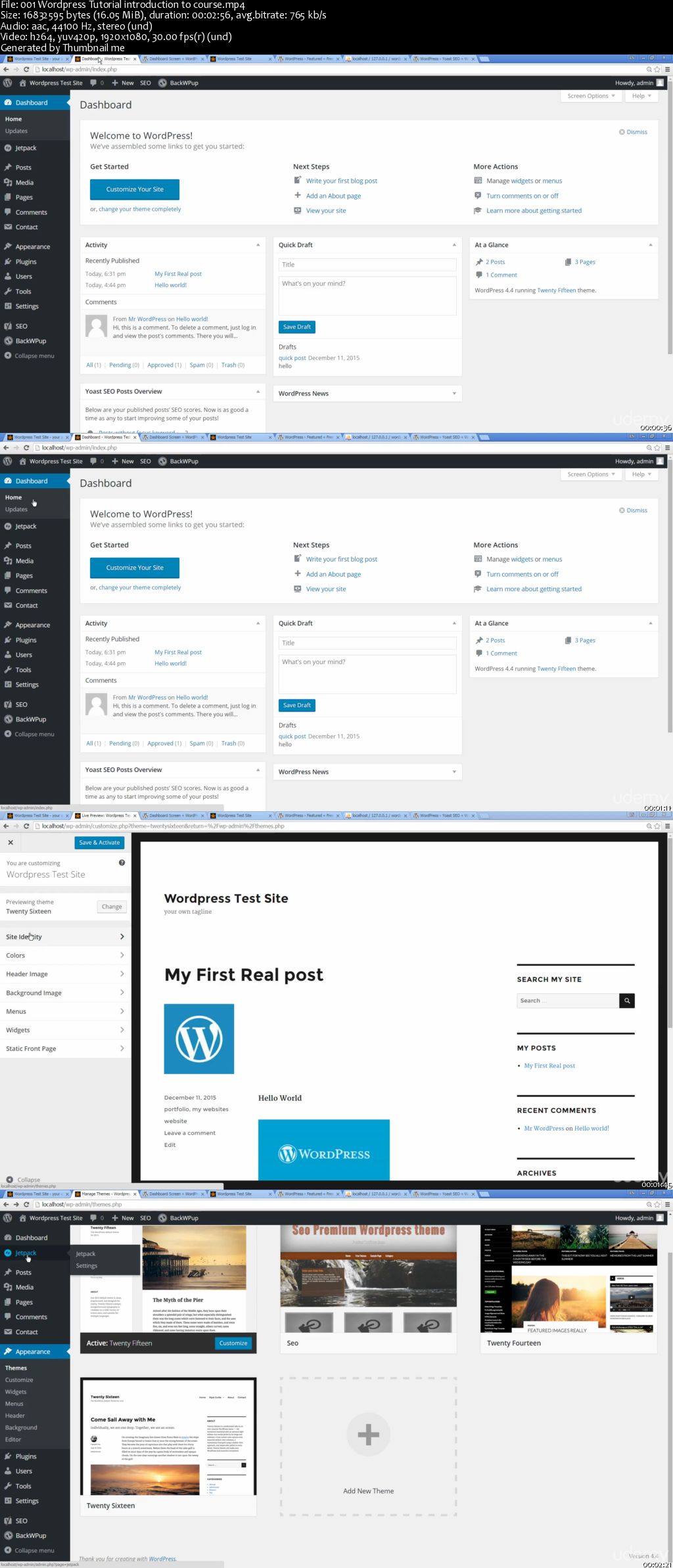 WordPress essentials Step by Step setup and using WordPress (2016)