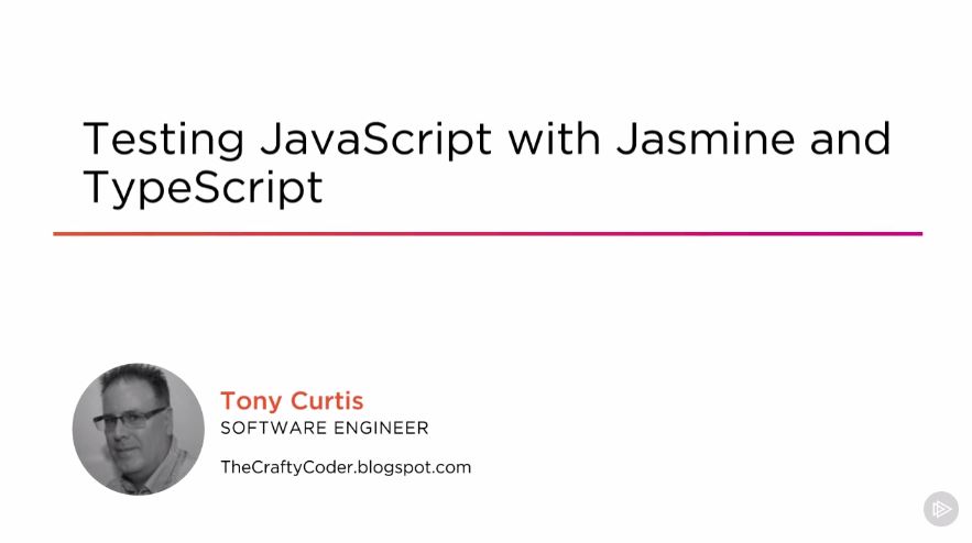 Testing JavaScript with Jasmine and TypeScript (2016)