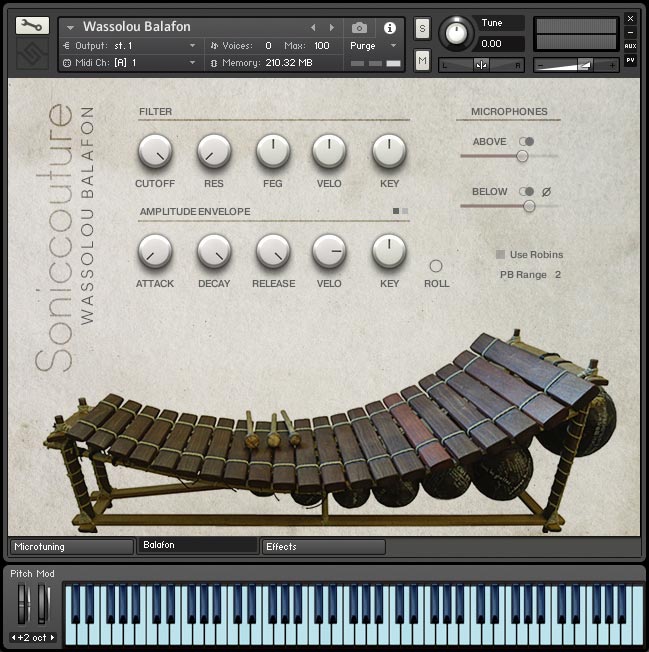 Soniccouture Wassolou Balafon KONTAKT