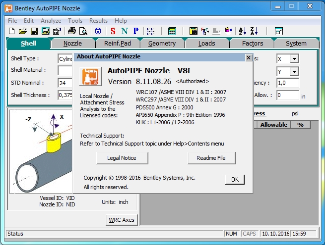 AutoPIPE CONNECT Edition 10.01.00.08