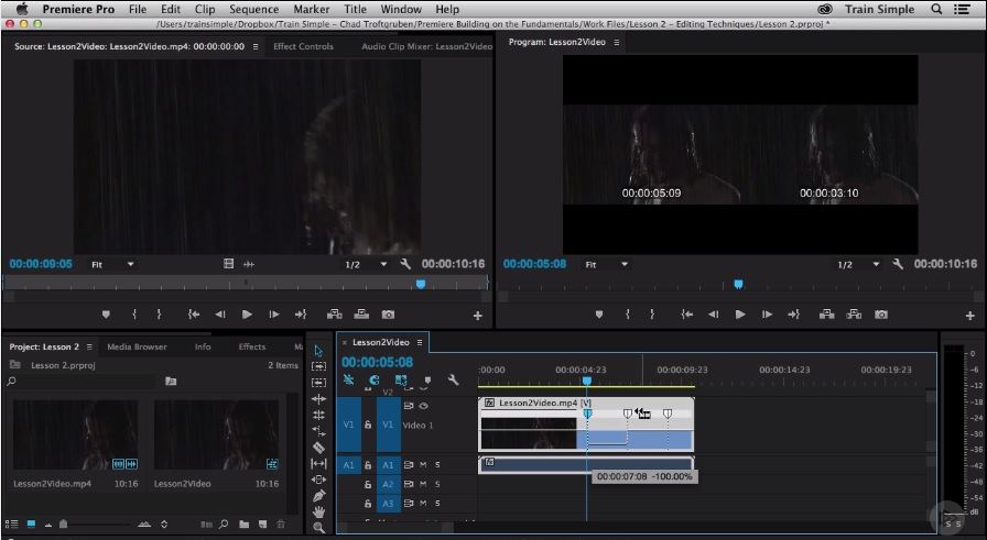 Premiere Pro CC Building on the Fundamentals (2016)