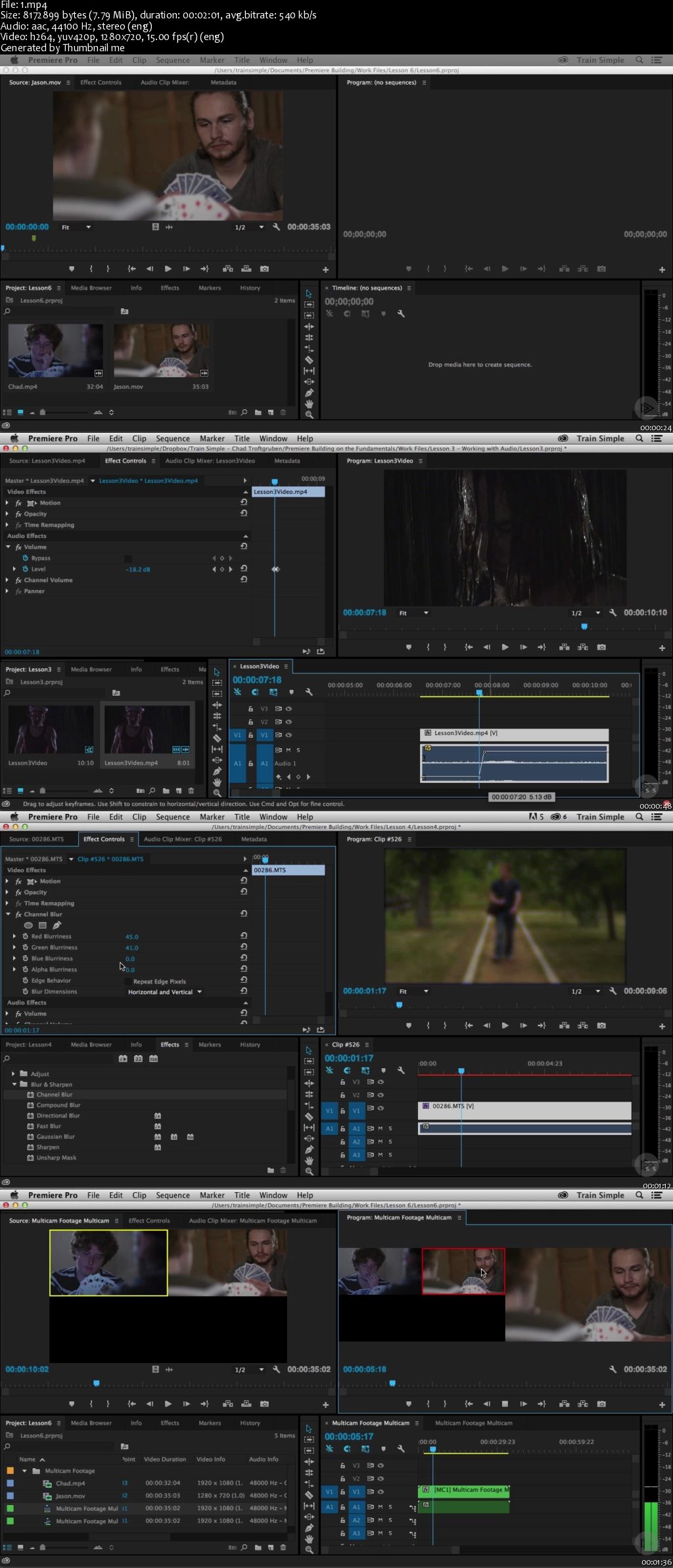 Premiere Pro CC Building on the Fundamentals (2016)