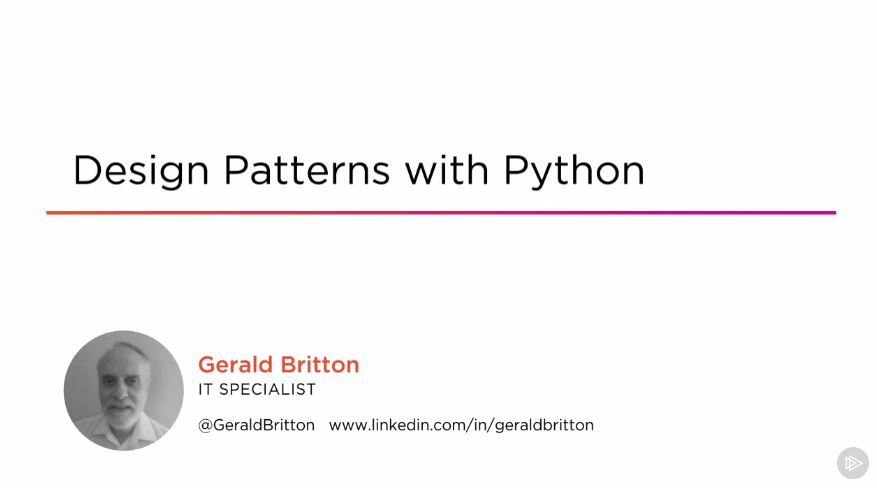 Design Patterns with Python (2016)