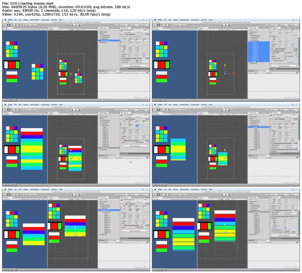 Lynda - Unity 5: UI (updated Oct 14, 2016)