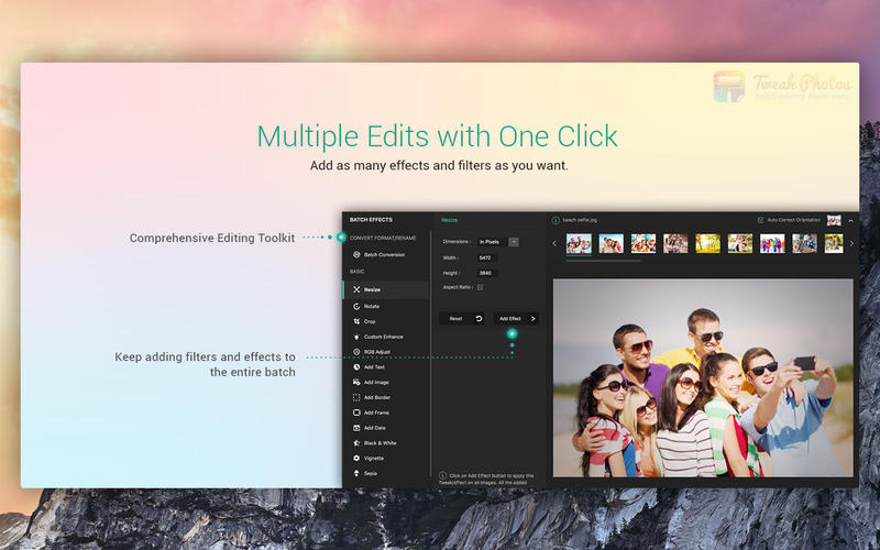 Tweak Photos 1.9 Mac OS X
