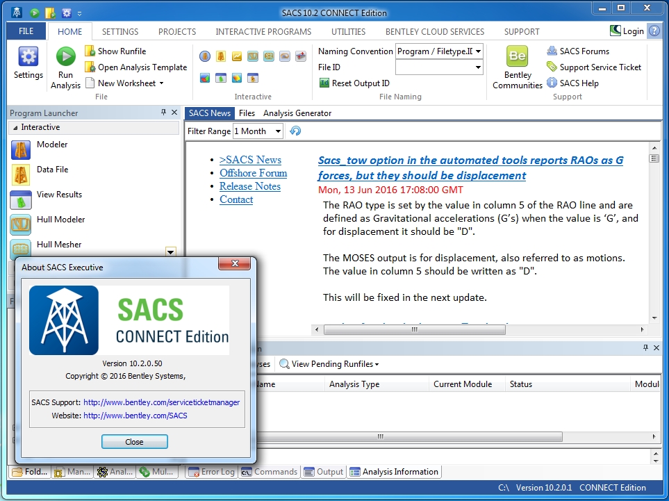 SACS CONNECT Edition 10.02.00.01