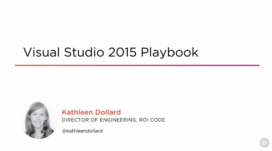 Visual Studio 2015 Playbook (2016)