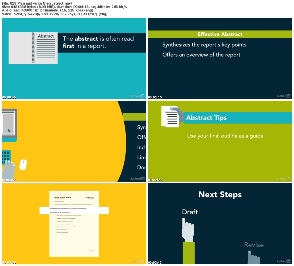 Lynda - Writing Technical Reports