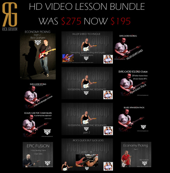 Rick Graham - Lesson Bundle Plus Workouts & Madworld (2016)