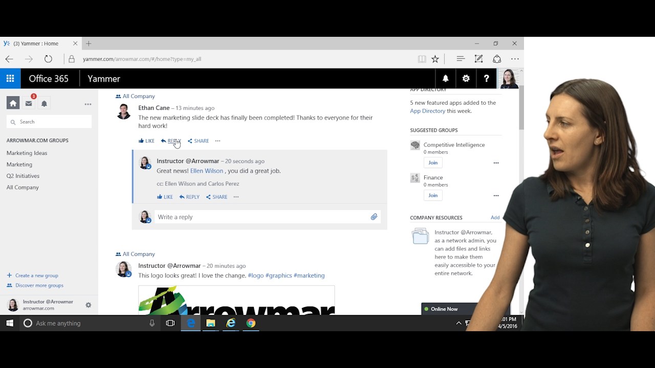 Yammer for Office 365