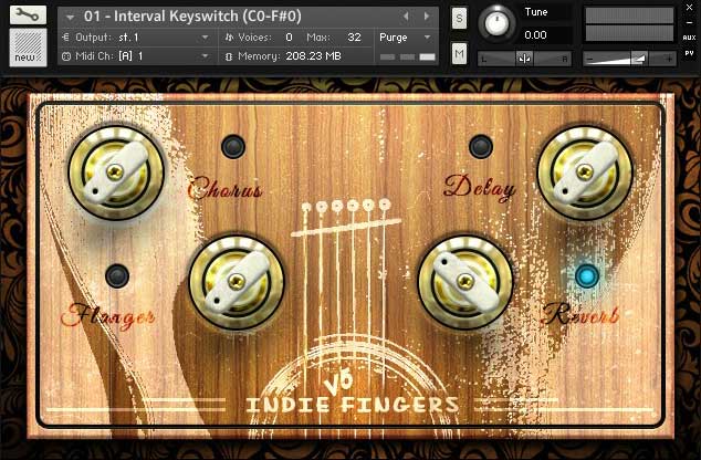 Dream Audio Tools Indie Fingers v5 Nylon Edition KONTAKT