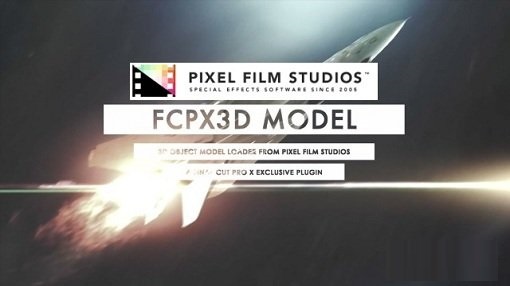 Pixel Film Studios FCPX3D: Model 3D Model Loader MacOSX