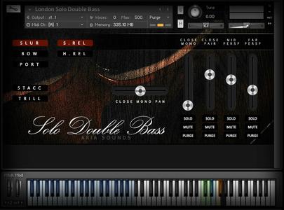 Aria Sounds London Solo Double Bass KONTAKT