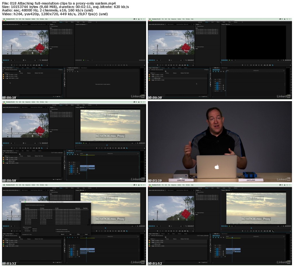 Lynda - Premiere Pro Guru: Online Offline Workflows