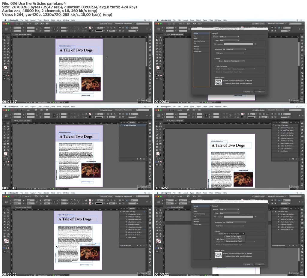 Lynda - InDesign CC: Interactive Document Fundamentals