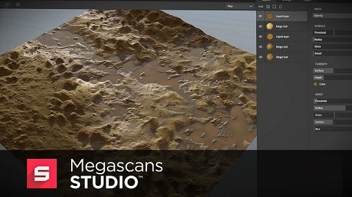 Quixel Megascans Studio 0.901 MacOSX