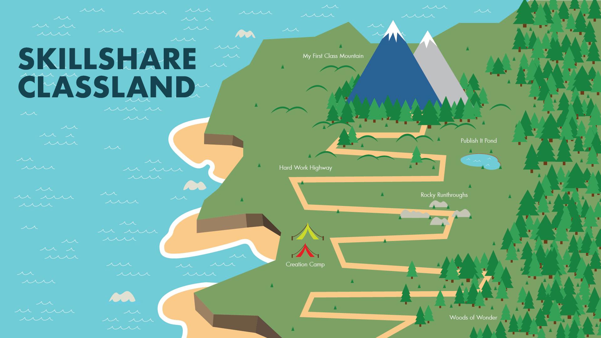 Design an Illustrated Map in Adobe Illustrator