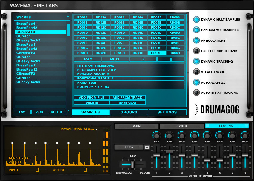 WaveMachine Labs Drumagog 5 Platinum v5.21 WiN