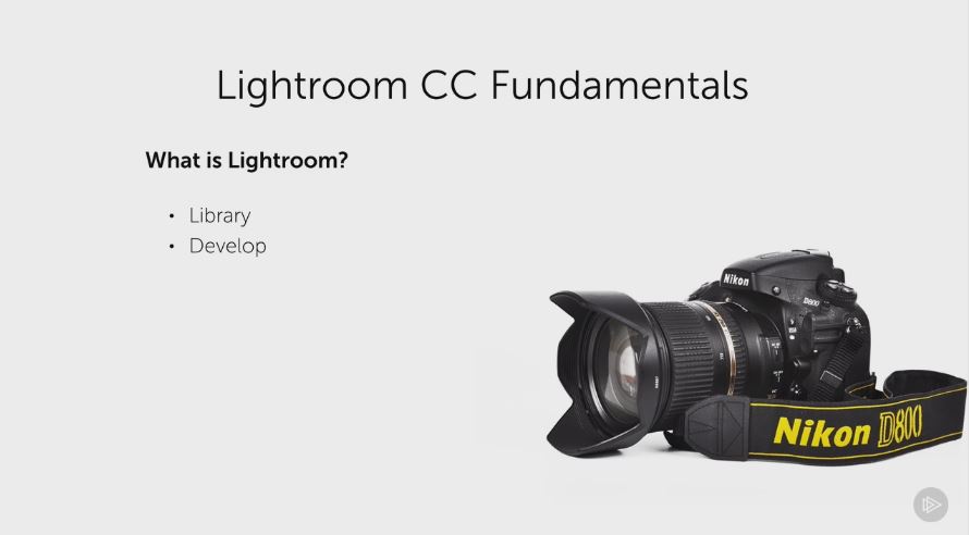 Lightroom CC Fundamentals