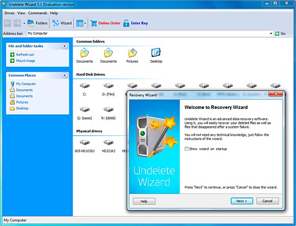 Undelete Wizard 5.1